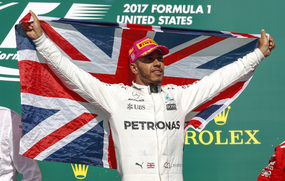 Hamilton grabbed his ninth win of the season