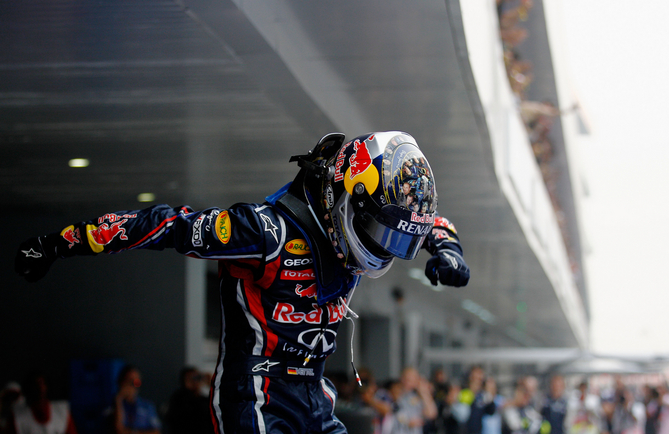 Vettel wins for the 11th time this season Vettel wins for the 11th time this season