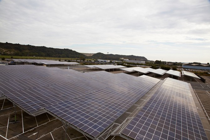 Renault is already planning even more solar arrays at other factories. Renault is already planning even more solar arrays at other factories.