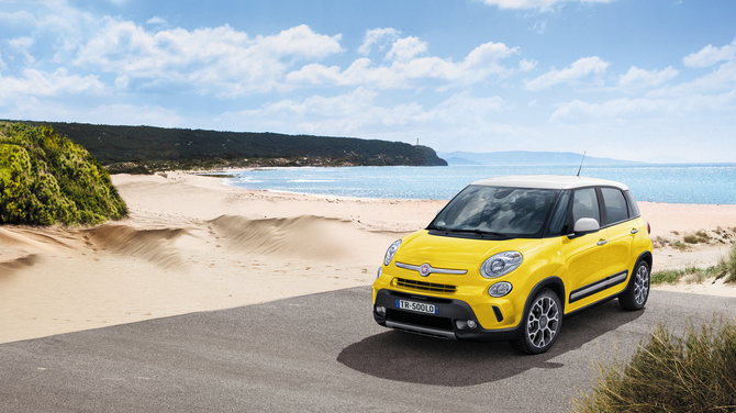 Offroad-Optik, Traktionskontrolle und erhöhte Bodenfreiheit für den Fiat 500L Trekking Offroad-Optik, Traktionskontrolle und erhöhte Bodenfreiheit für den Fiat 500L Trekking