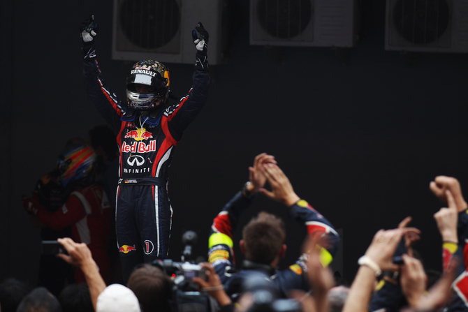 Vettel wins for the 11th time this season Vettel wins for the 11th time this season