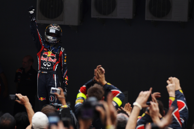 Vettel wins for the 11th time this season Vettel wins for the 11th time this season