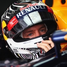 Vettel will be in the fron lane at the start of tomorrow's race Vettel will be in the fron lane at the start of tomorrow's race
