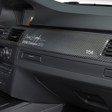 There is also a carbon fiber panel with Spengler's signature