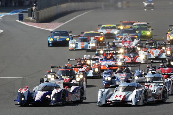 Toyota started the race from pole Toyota started the race from pole