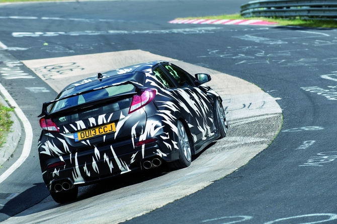 Honda is already testing the car Honda is already testing the car