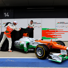 Force India aiming top-five with new VJM05 Force India aiming top-five with new VJM05