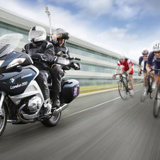 25 Motorräder von BMW werden die olympischen Radrennen begleiten.