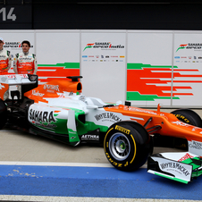 Force India aiming top-five with new VJM05 Force India aiming top-five with new VJM05