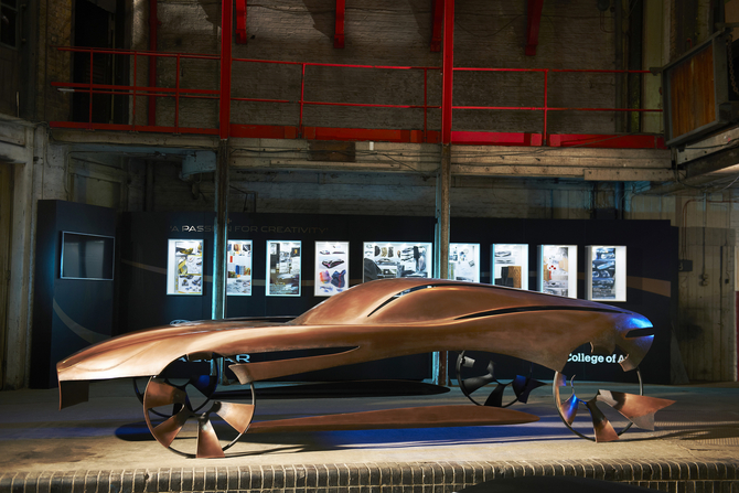 The design is meant to show the essence of Jaguar design as simple as possible The design is meant to show the essence of Jaguar design as simple as possible