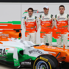Force India aiming top-five with new VJM05 Force India aiming top-five with new VJM05
