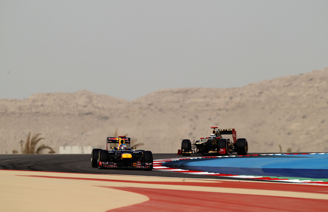 Vettel dominou o Grande Prémio do Bahrain Vettel dominou o Grande Prémio do Bahrain