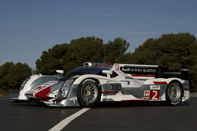 The R18 E-tron Quattro has its debut race this weekend at Spa The R18 E-tron Quattro has its debut race this weekend at Spa