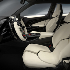 Most of the interior is made from upholstered carbon fiber reinforced plastic Most of the interior is made from upholstered carbon fiber reinforced plastic