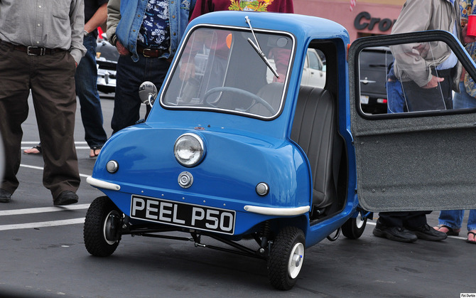 Peel P50 and Trident on their way back Peel P50 and Trident on their way back