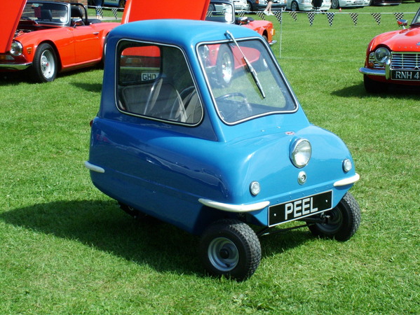 Peel P50 and Trident on their way back Peel P50 and Trident on their way back