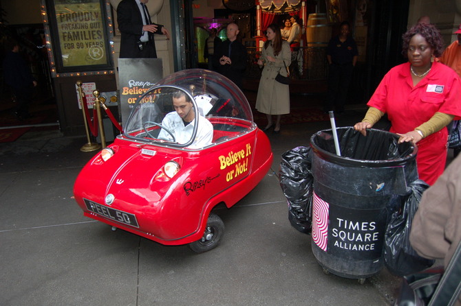 Peel P50 and Trident on their way back Peel P50 and Trident on their way back