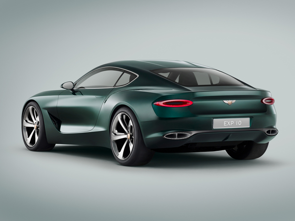 Em termos de design o EXP 10 Speed 6 é inspirado em elementos da história da Bentley Em termos de design o EXP 10 Speed 6 é inspirado em elementos da história da Bentley