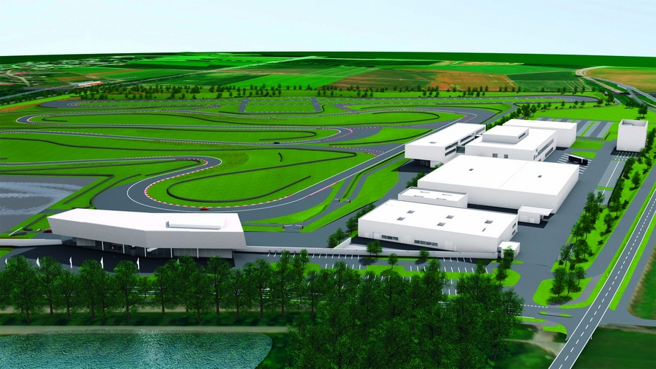 The Driving Experience Center will cover 47 hectares when completed