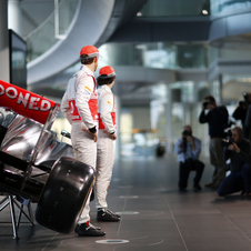 Jenson Button and Sergio Perez are driving for McLaren this year