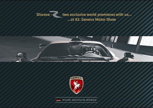 Gumpert Bringing Two New Cars to Geneva Gumpert Bringing Two New Cars to Geneva