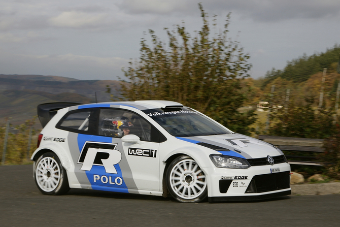 Der Polo R WRC geht nächste Saison an den Start. Der Polo R WRC geht nächste Saison an den Start.