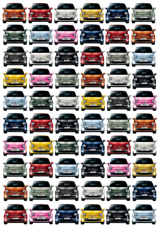 O 500 moderno tem sido um claro sucesso da Fiat O 500 moderno tem sido um claro sucesso da Fiat