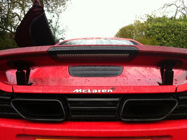Morning car spotting: doesn't that McLaren look good... Morning car spotting: doesn't that McLaren look good...