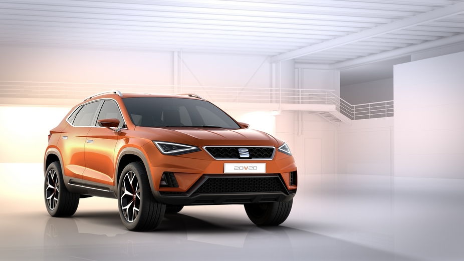 The concept previews the first SUV model from Seat, set to be unveiled at next year's Geneva Motor Show