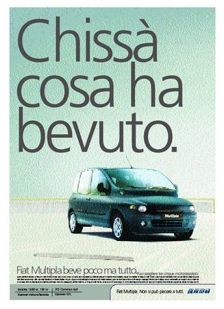 Fiat Multipla 100 16v SX Fiat Multipla 100 16v SX