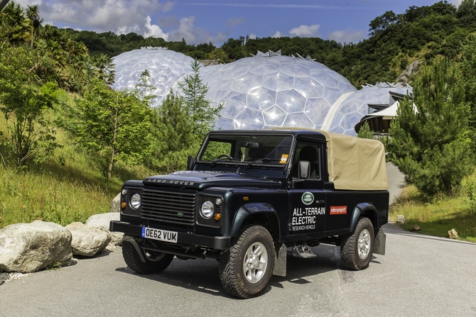 Land Rover says that it is gathering data for a future electric vehicle Land Rover says that it is gathering data for a future electric vehicle