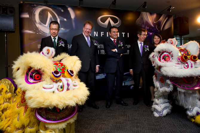 The opening of the Hong Kong headquarters The opening of the Hong Kong headquarters