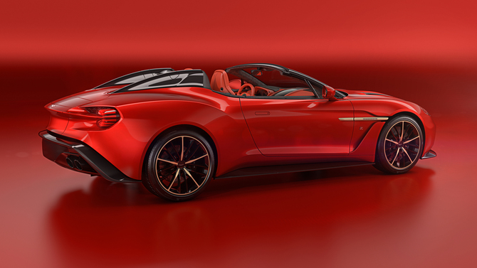 Aston Martin Vanquish Zagato Speedster Aston Martin Vanquish Zagato Speedster