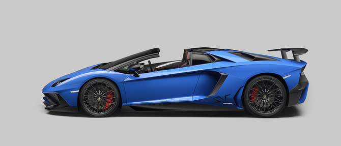 Aventador Superveloce Roadster consegue atingir velocidade máxima acima dos 350km/h Aventador Superveloce Roadster consegue atingir velocidade máxima acima dos 350km/h