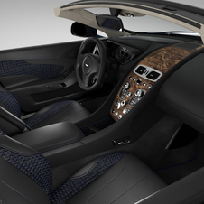 The car was worked on by Aston Martin's Q personalization program