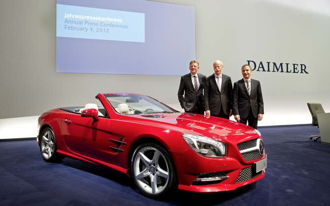 Daimler AG Sets Record €6 Billion Net Profit for 2011 Daimler AG Sets Record €6 Billion Net Profit for 2011