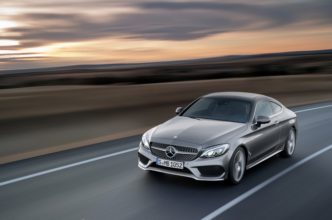 Front-end design is similar to the C-Class Estate variant Front-end design is similar to the C-Class Estate variant