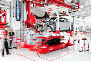 Tesla operates is a factory prevoiusly co-owned by Toyota and General Motors