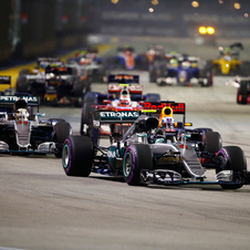 Rosberg and Hamilton have just eight points splitting them in the world championship with just six races remaining to the end of the season