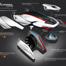 The body is modular and can be changed as needed