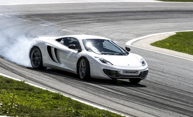 McLaren is trying to catch up on the Italians with its MP4-12C McLaren is trying to catch up on the Italians with its MP4-12C