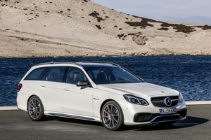 The E63 will be available as both sedan and estate