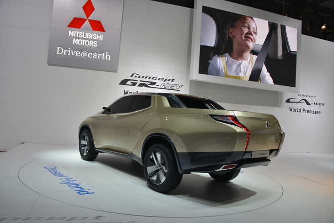 Mitsubishi GR-HEV Concept Mitsubishi GR-HEV Concept