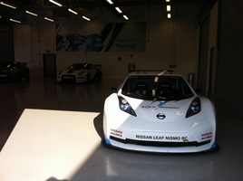 If you weren’t ‘in the know’ you might think the Nissan Leaf RC was a normal racing car, and a quick one at that.