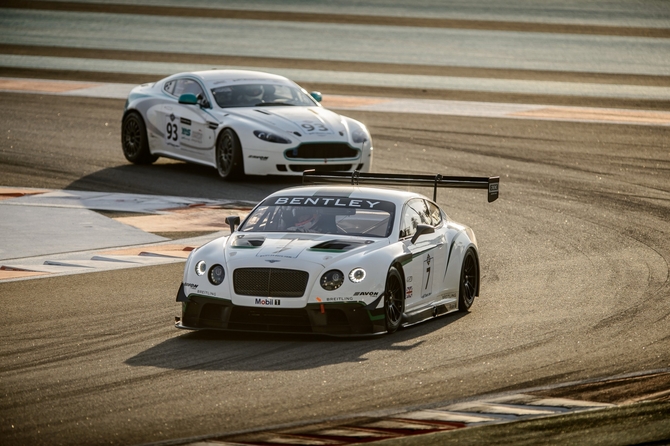 The Continental GT3 took fourth in its first race The Continental GT3 took fourth in its first race