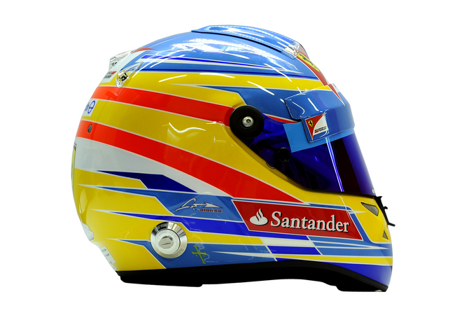 A Fernando Alonso helmet will also be on sale A Fernando Alonso helmet will also be on sale