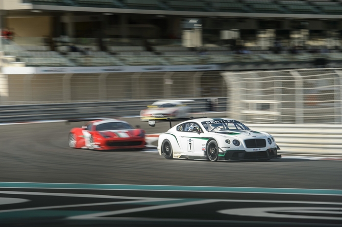 The car will race in the Blancpain Endurance Series in 2014 The car will race in the Blancpain Endurance Series in 2014
