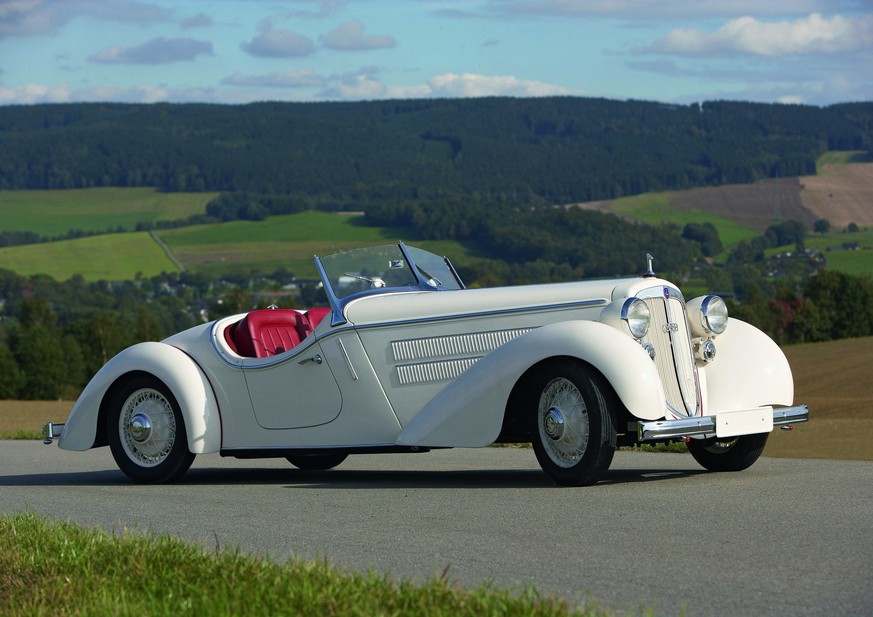 The 1935 Audi Front Roadster is the oldest car in the voting