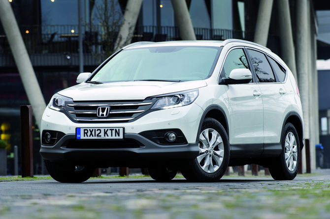 Honda CR-V erreicht 5 Sterne im Euro NCAP Crashtest Honda CR-V erreicht 5 Sterne im Euro NCAP Crashtest