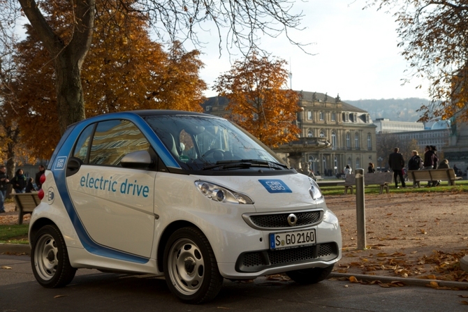 Die Fahrzeuge dürfen in einem 75 Quaratkilometer großen Bereich in und um Stuttgart gefahren werden. Die Fahrzeuge dürfen in einem 75 Quaratkilometer großen Bereich in und um Stuttgart gefahren werden.